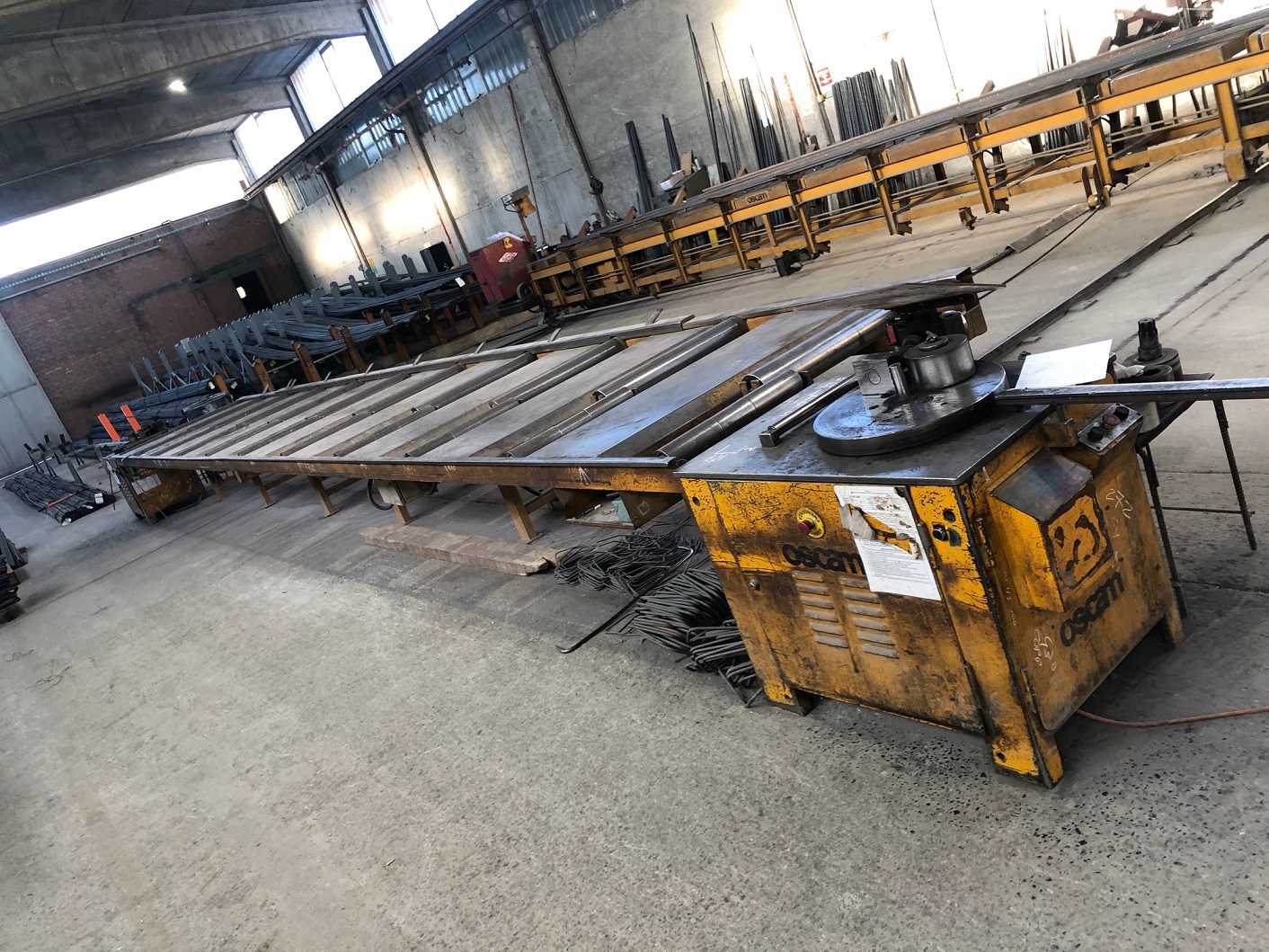 OSCAM ROD BENDING MACHINES WITH TABLE